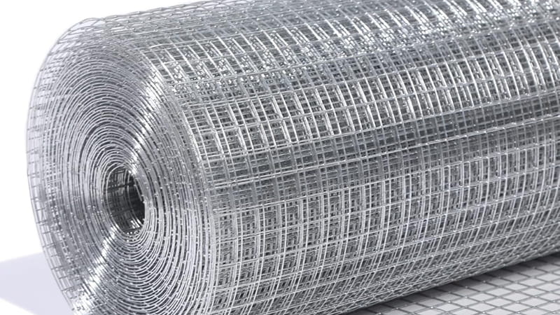 50×50mm Hot Dipped Galvanized Welded Wire Mesh Roll – cattle fencing and tree guards